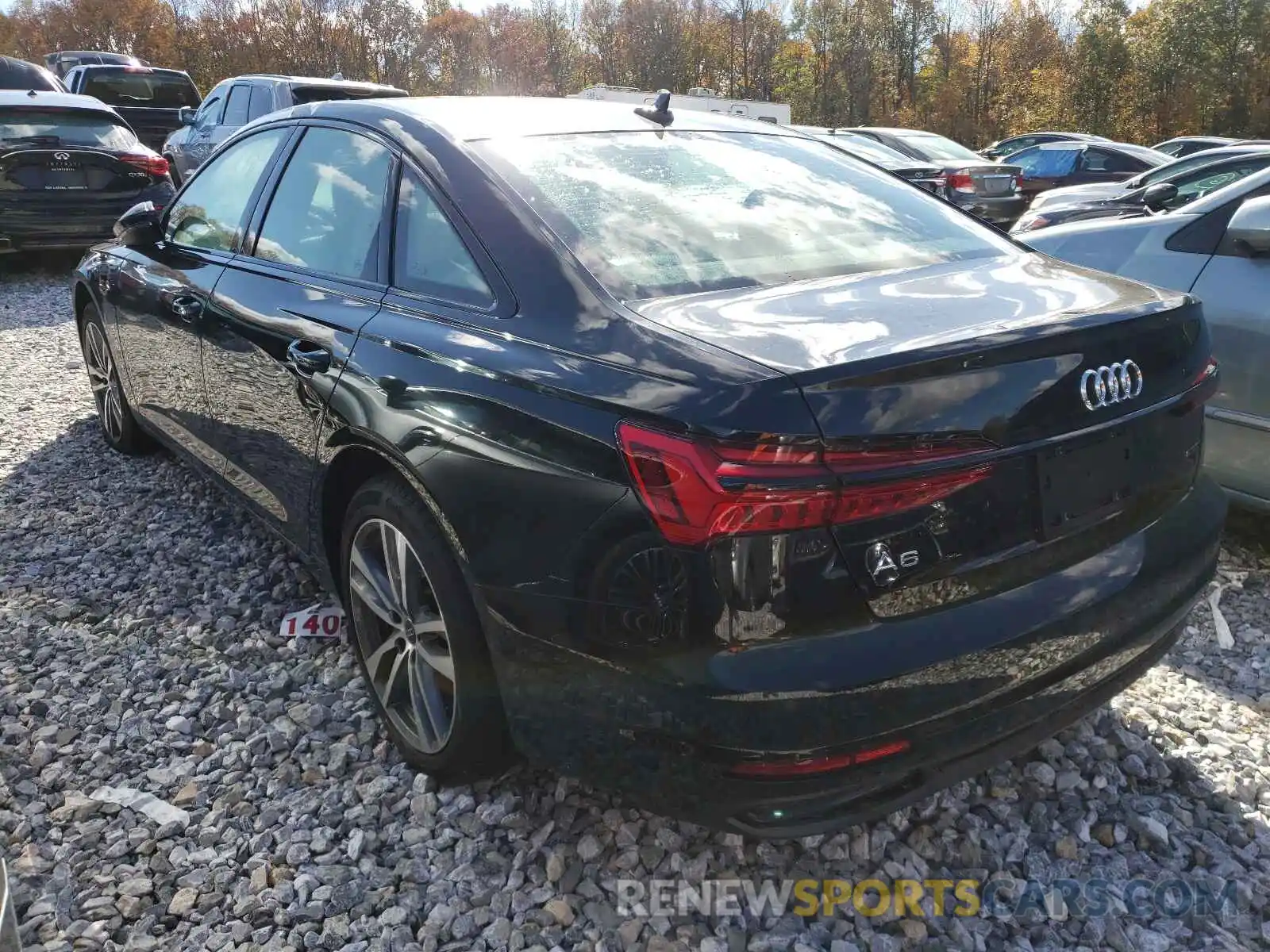 3 Photograph of a damaged car WAUD3AF21MN053092 AUDI A6 2021