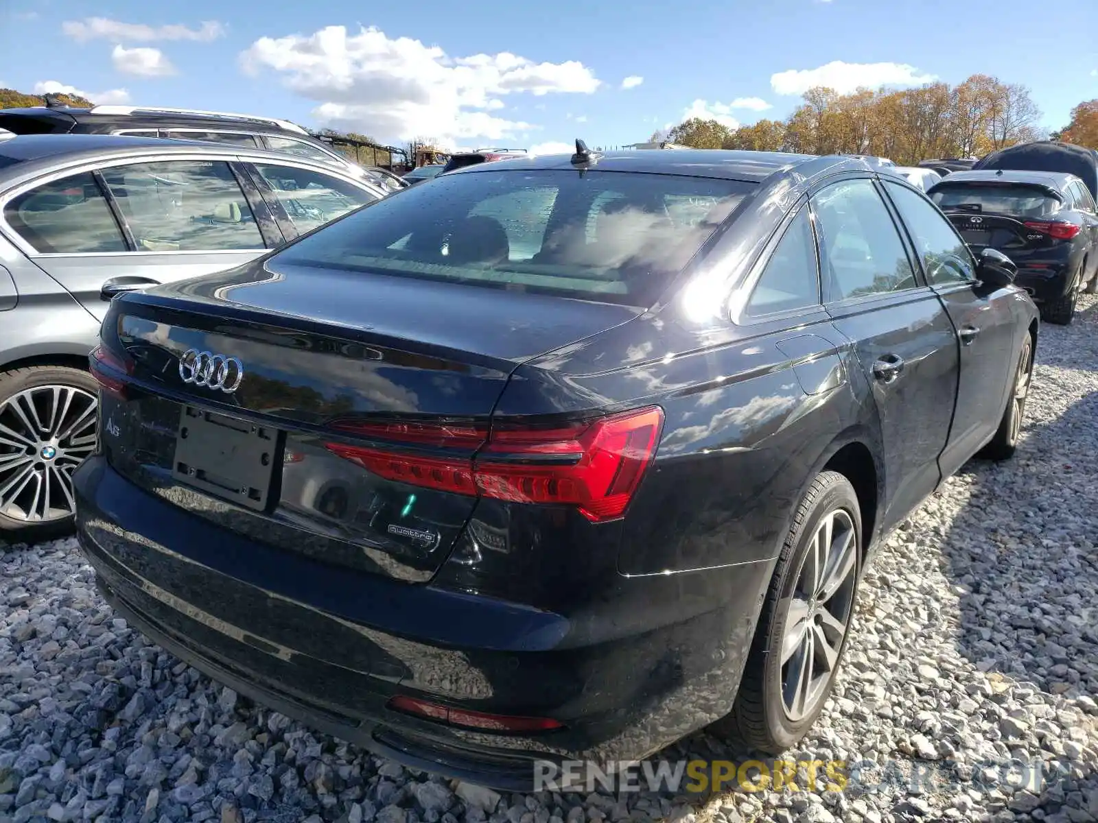 4 Photograph of a damaged car WAUD3AF21MN053092 AUDI A6 2021