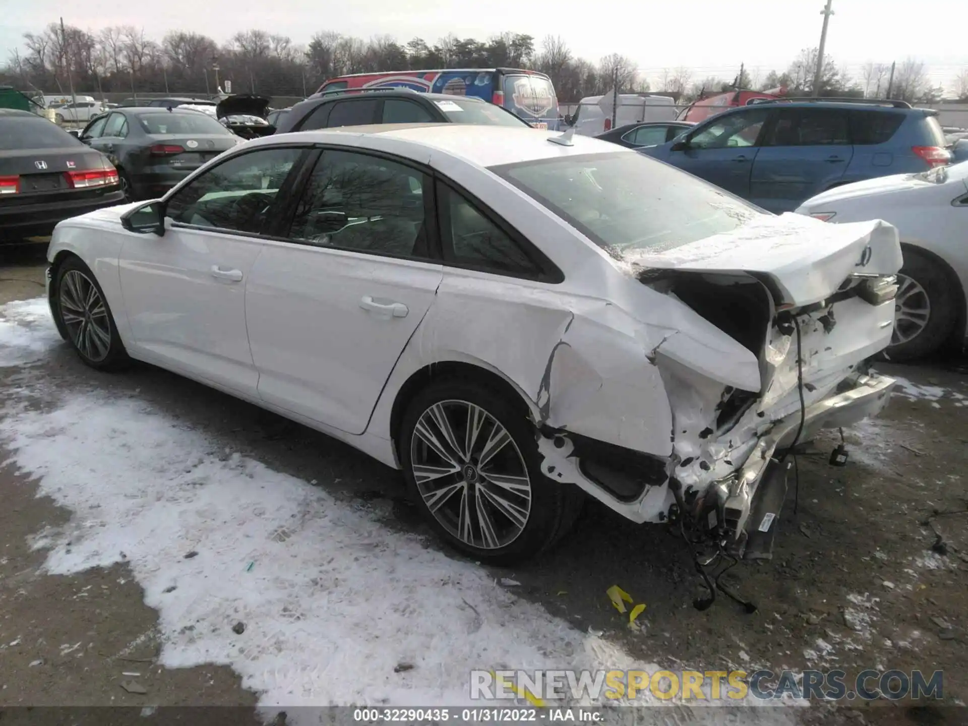 3 Photograph of a damaged car WAUD3AF23MN071688 AUDI A6 2021