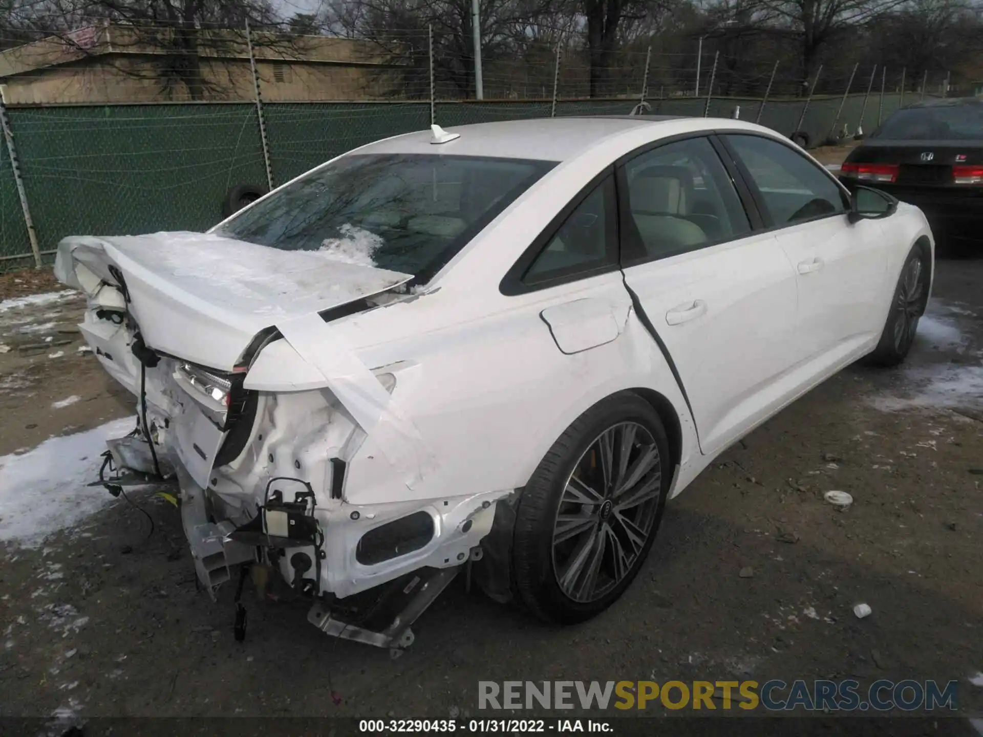 4 Photograph of a damaged car WAUD3AF23MN071688 AUDI A6 2021