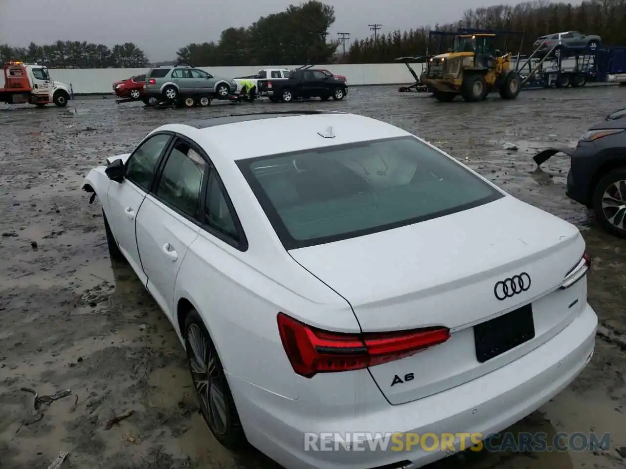 3 Photograph of a damaged car WAUD3AF24MN056214 AUDI A6 2021