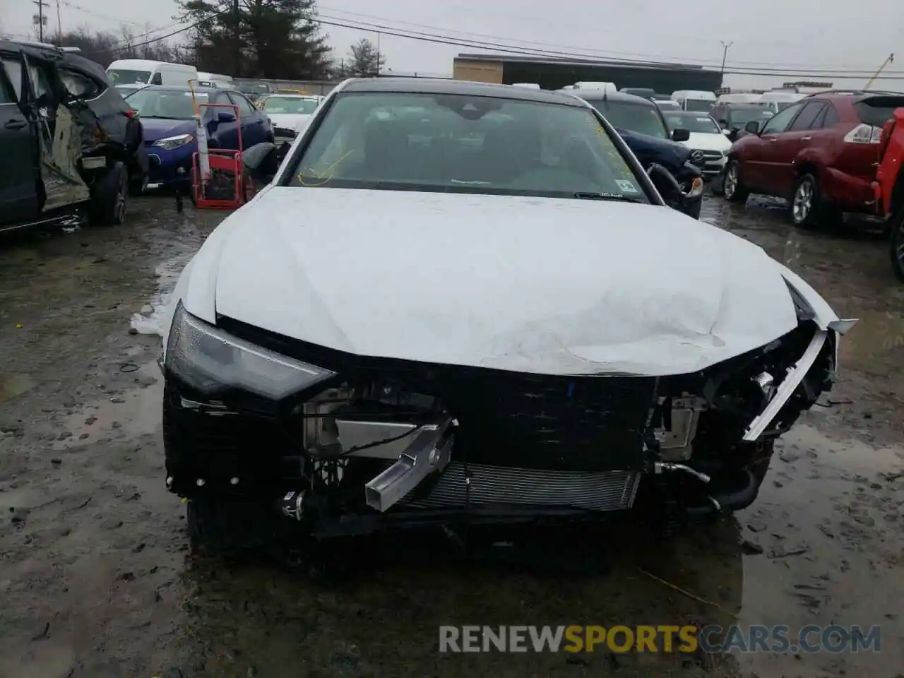 9 Photograph of a damaged car WAUD3AF24MN056214 AUDI A6 2021