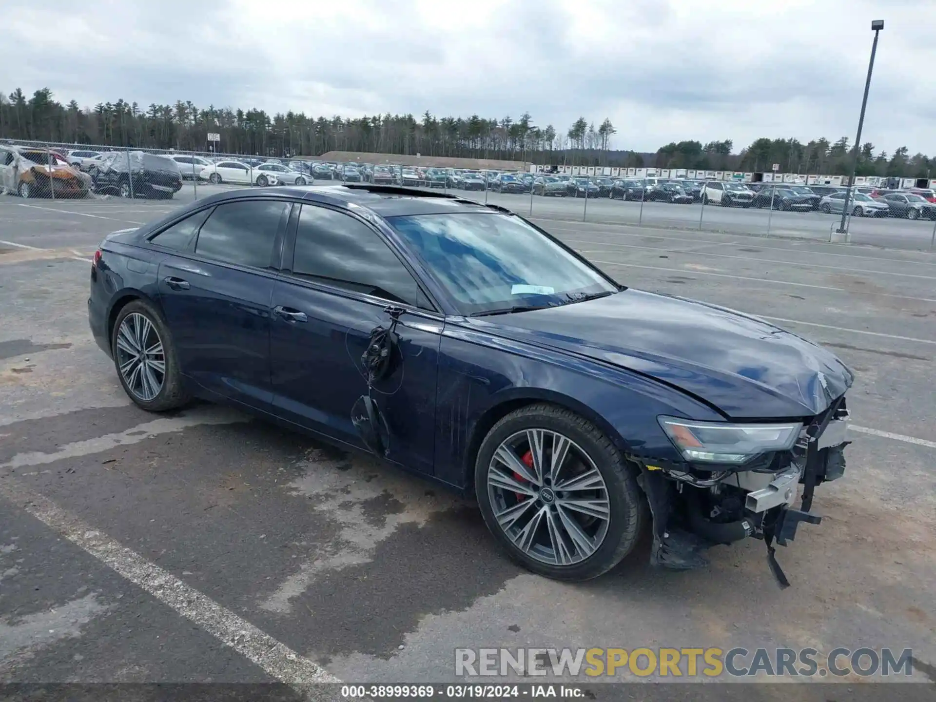 1 Photograph of a damaged car WAUD3AF29MN047718 AUDI A6 2021