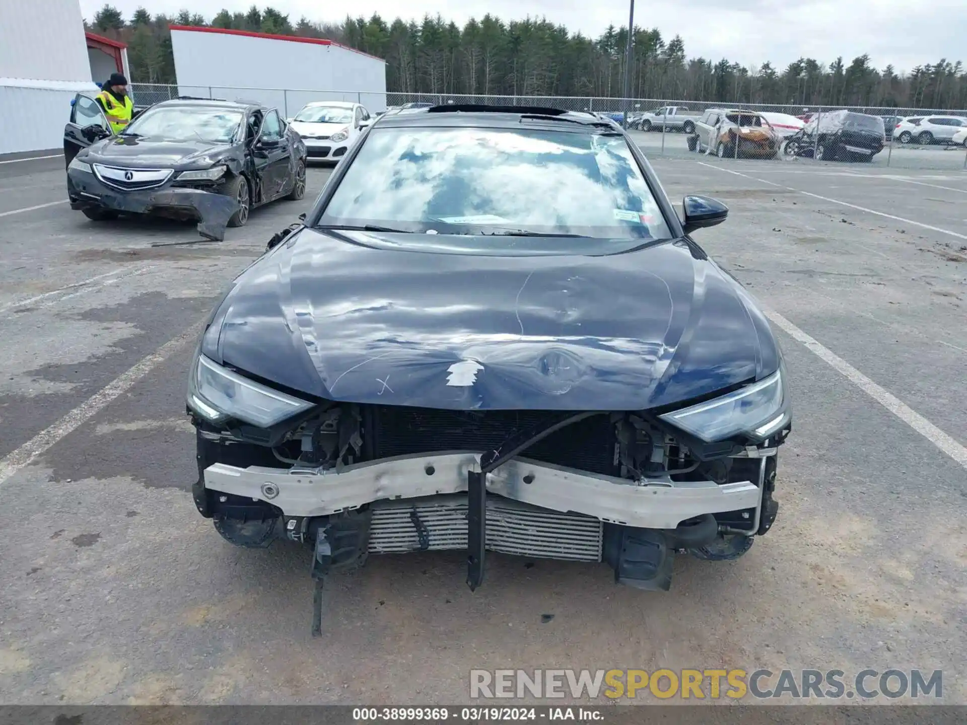 12 Photograph of a damaged car WAUD3AF29MN047718 AUDI A6 2021