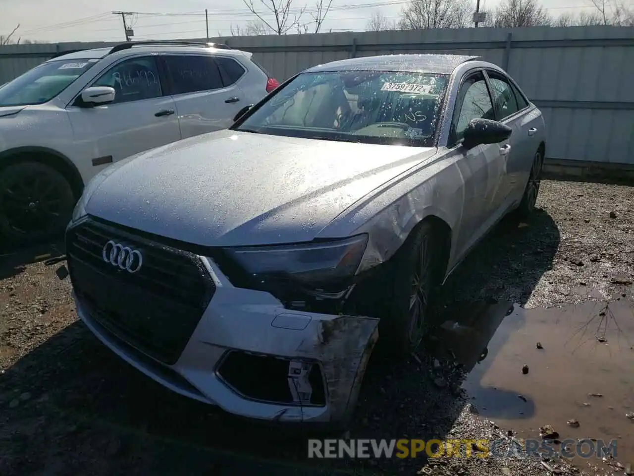 2 Photograph of a damaged car WAUD3AF2XMN046951 AUDI A6 2021