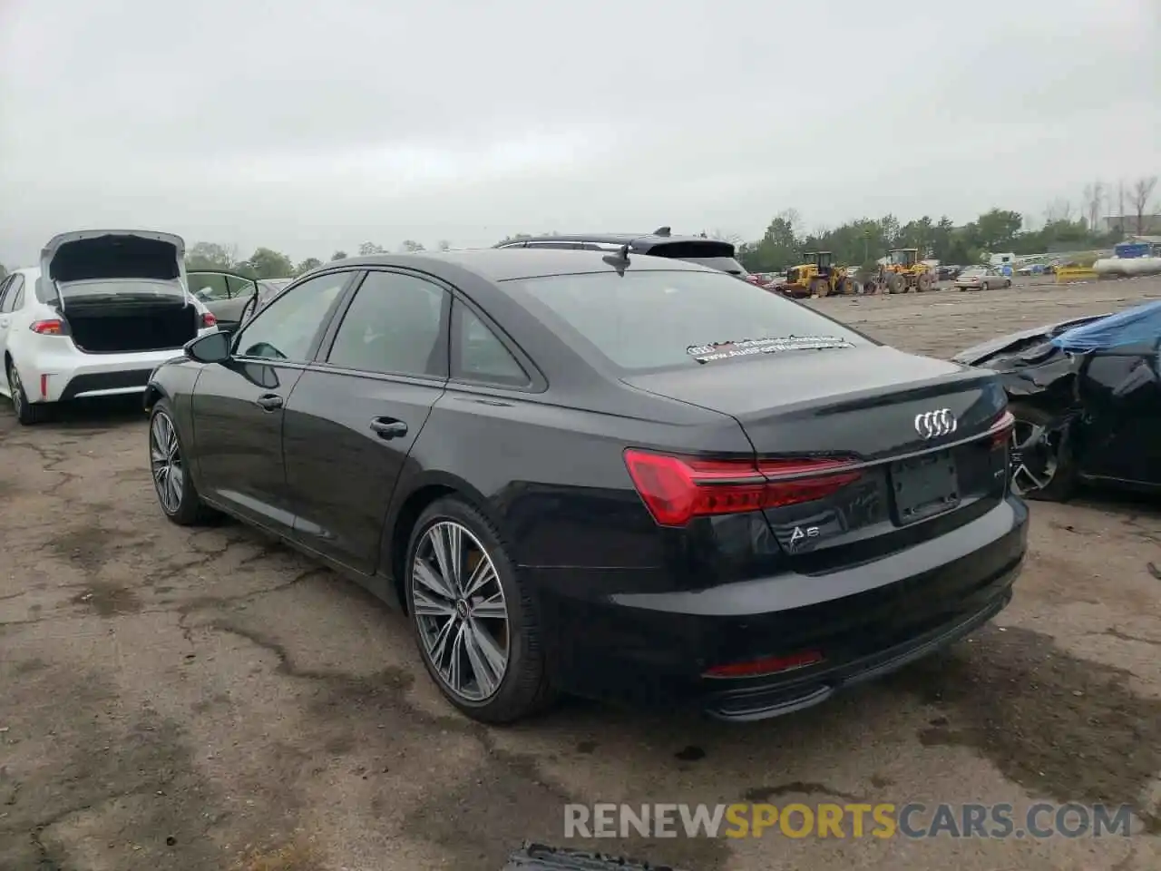 3 Photograph of a damaged car WAUD3AF2XMN050059 AUDI A6 2021