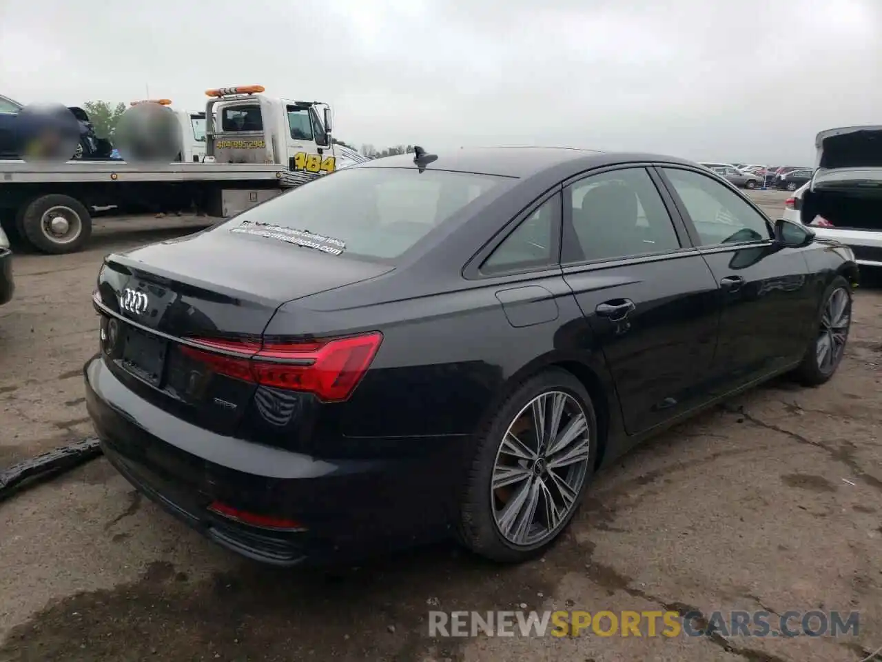 4 Photograph of a damaged car WAUD3AF2XMN050059 AUDI A6 2021