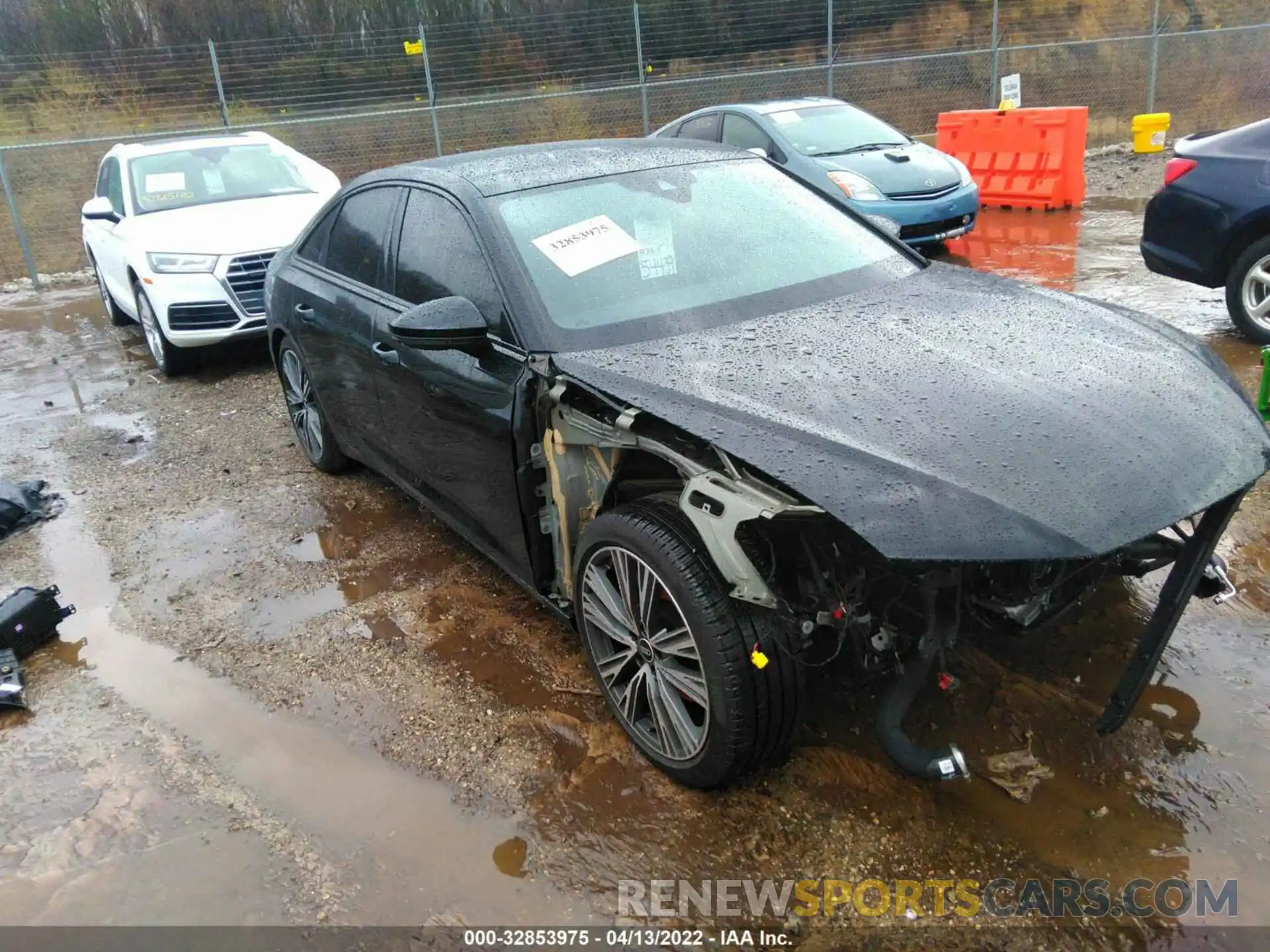 1 Photograph of a damaged car WAUD3AF2XMN103133 AUDI A6 2021