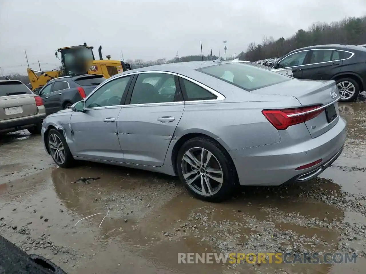 2 Photograph of a damaged car WAUD8AF25MN023952 AUDI A6 2021