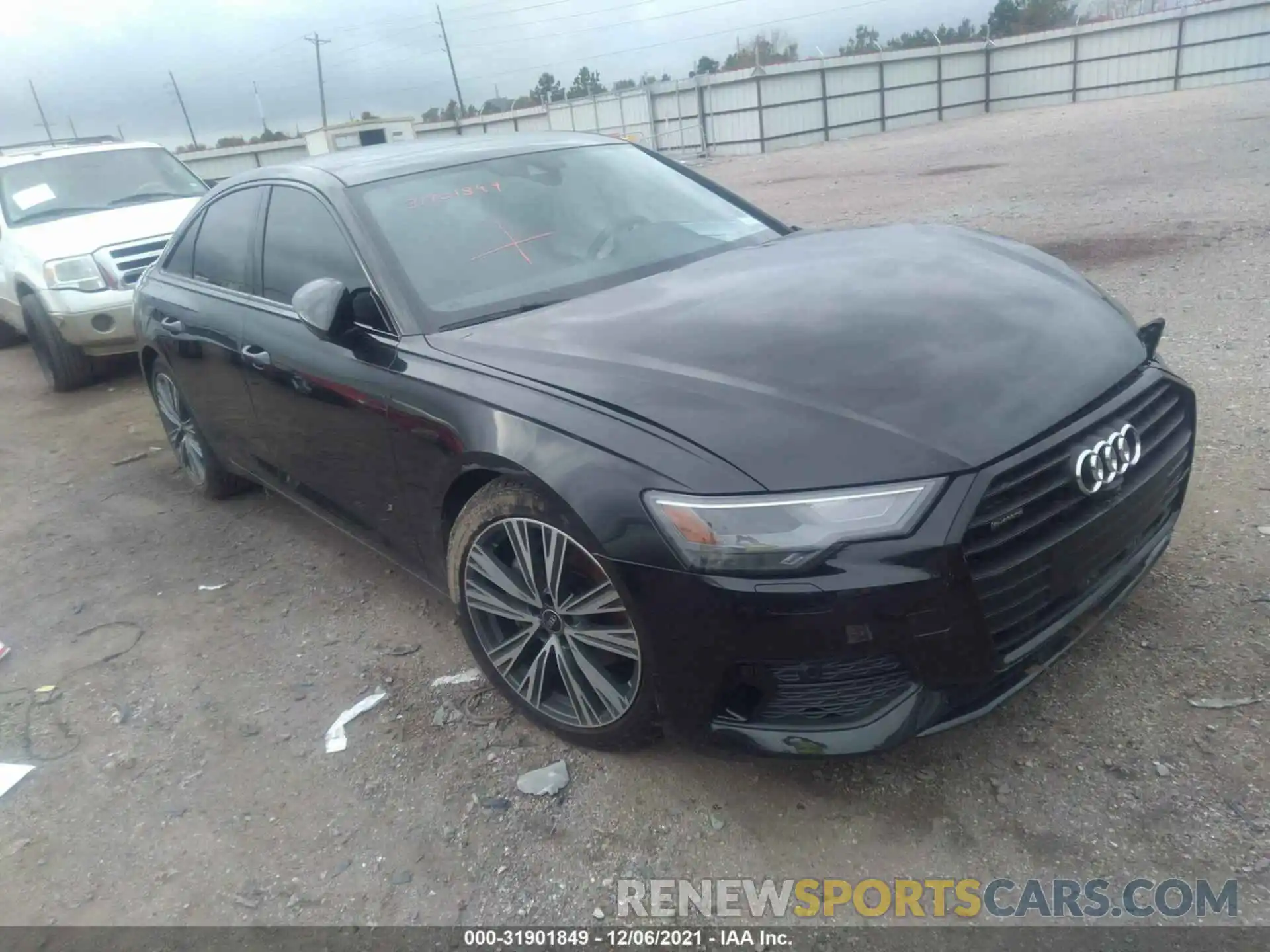 1 Photograph of a damaged car WAUD8AF2XMN033697 AUDI A6 2021