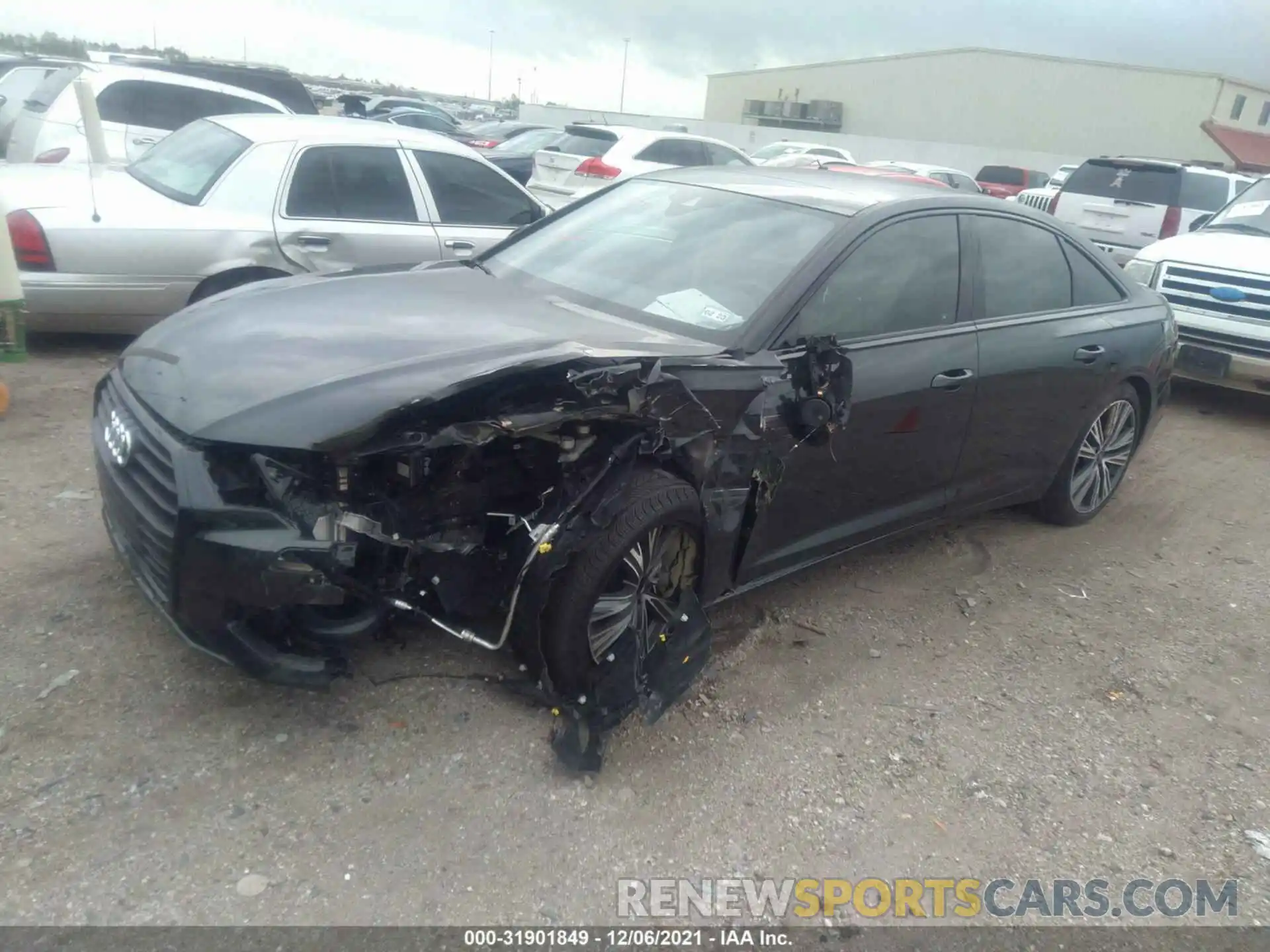 2 Photograph of a damaged car WAUD8AF2XMN033697 AUDI A6 2021