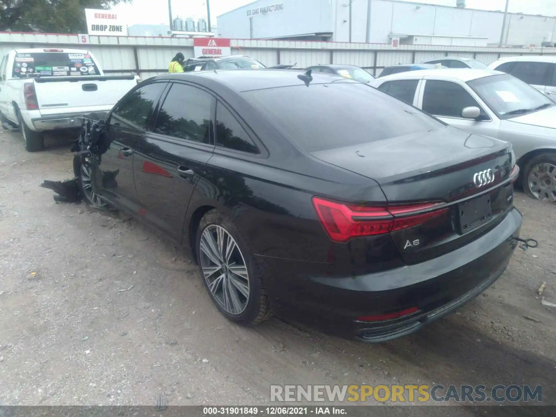 3 Photograph of a damaged car WAUD8AF2XMN033697 AUDI A6 2021