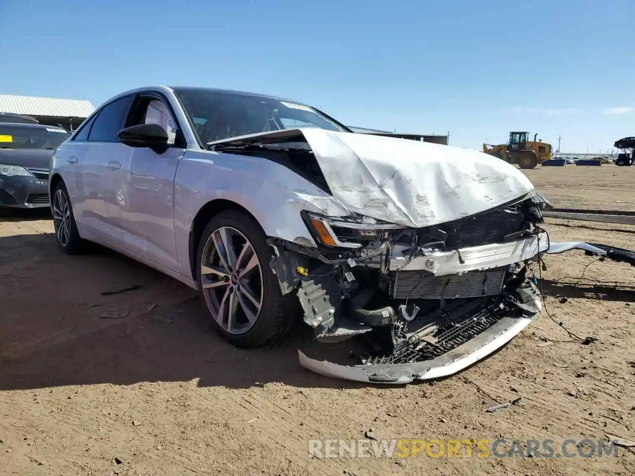 10 Photograph of a damaged car WAUE3AF21MN084072 AUDI A6 2021