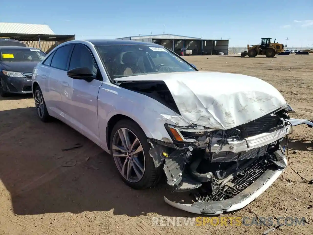 4 Photograph of a damaged car WAUE3AF21MN084072 AUDI A6 2021