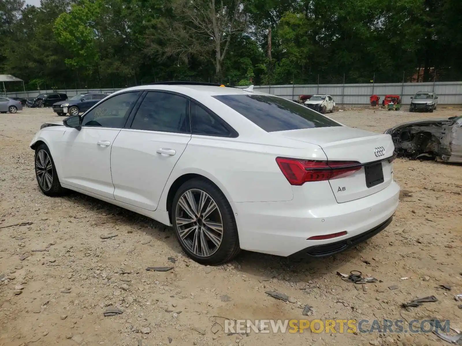 3 Photograph of a damaged car WAUE3AF23MN043653 AUDI A6 2021