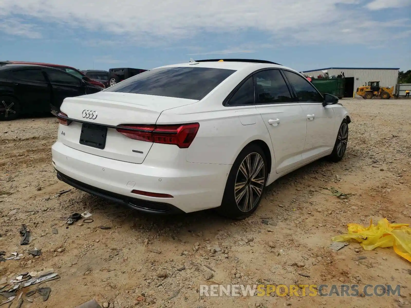 4 Photograph of a damaged car WAUE3AF23MN043653 AUDI A6 2021