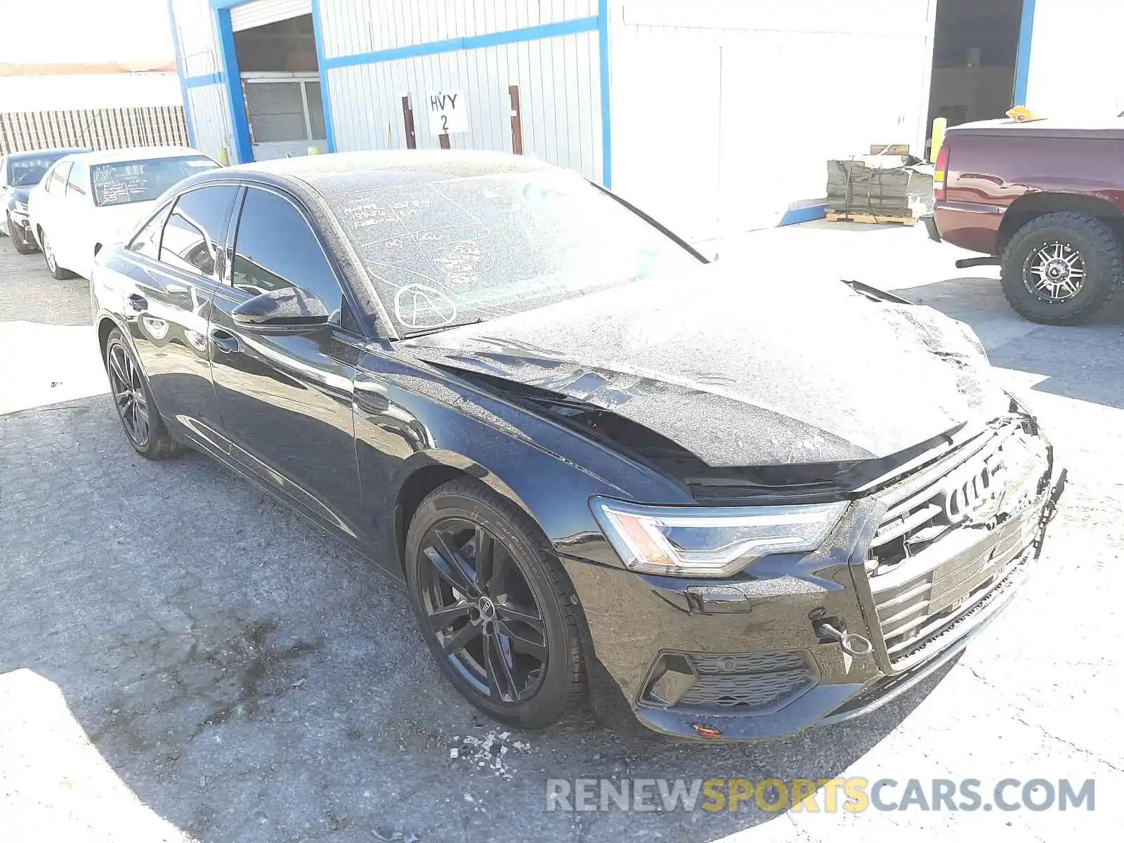 1 Фотография поврежденного автомобиля WAUE3AF24MN067704 AUDI A6 2021