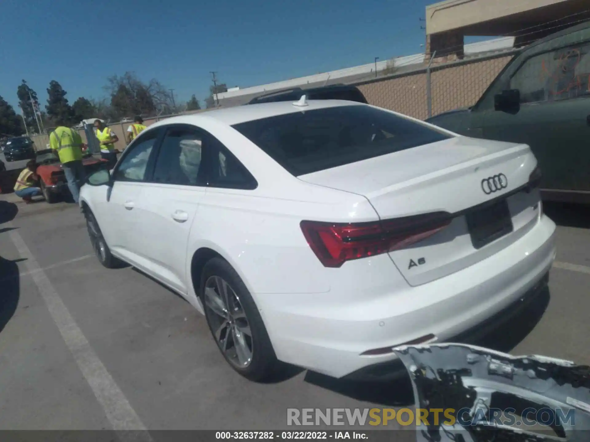 3 Photograph of a damaged car WAUE3AF25MN066223 AUDI A6 2021