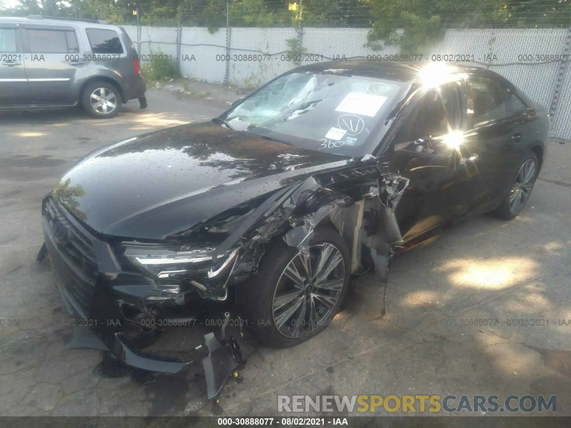 2 Photograph of a damaged car WAUE3AF28MN088331 AUDI A6 2021