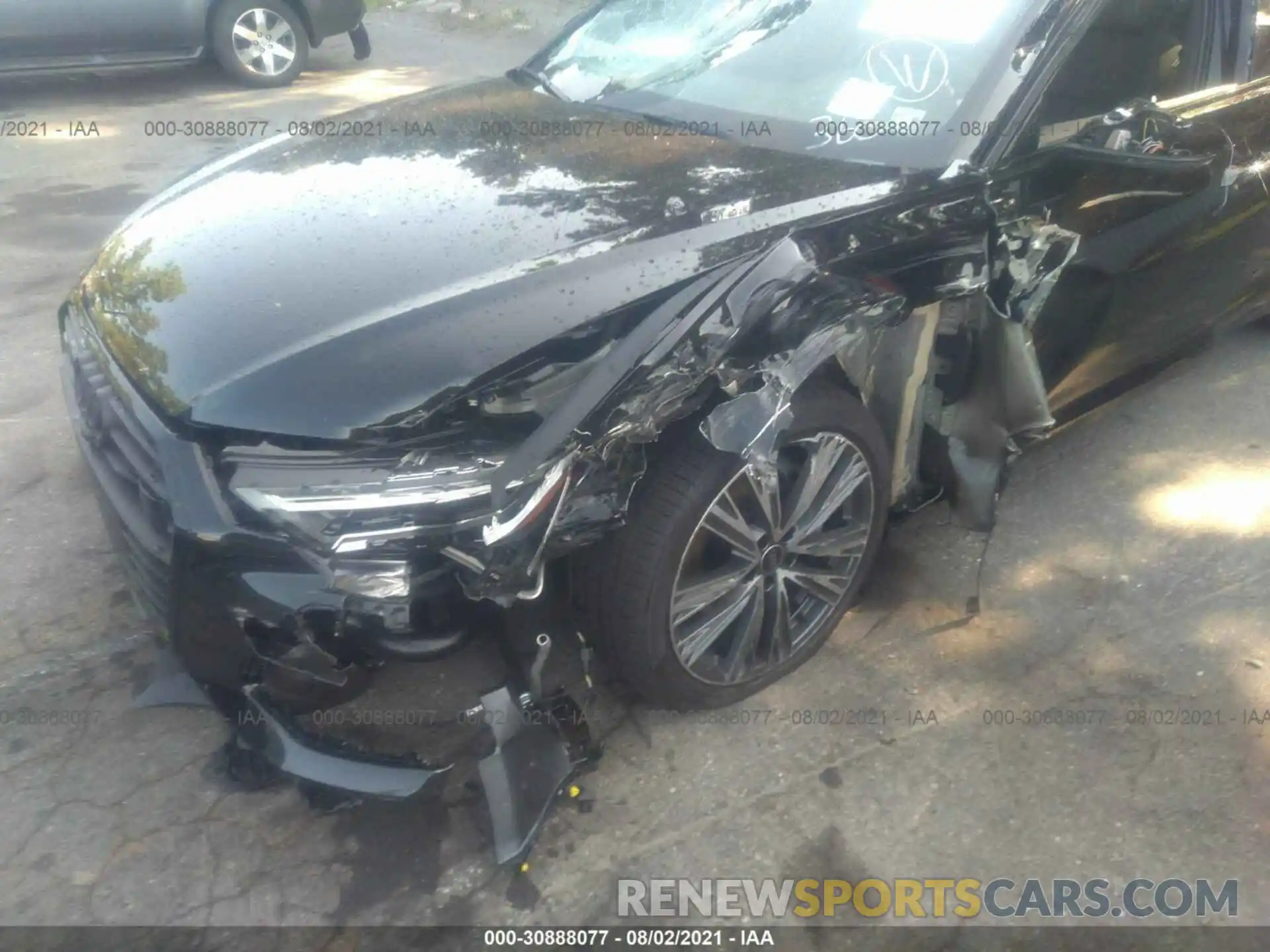 6 Photograph of a damaged car WAUE3AF28MN088331 AUDI A6 2021