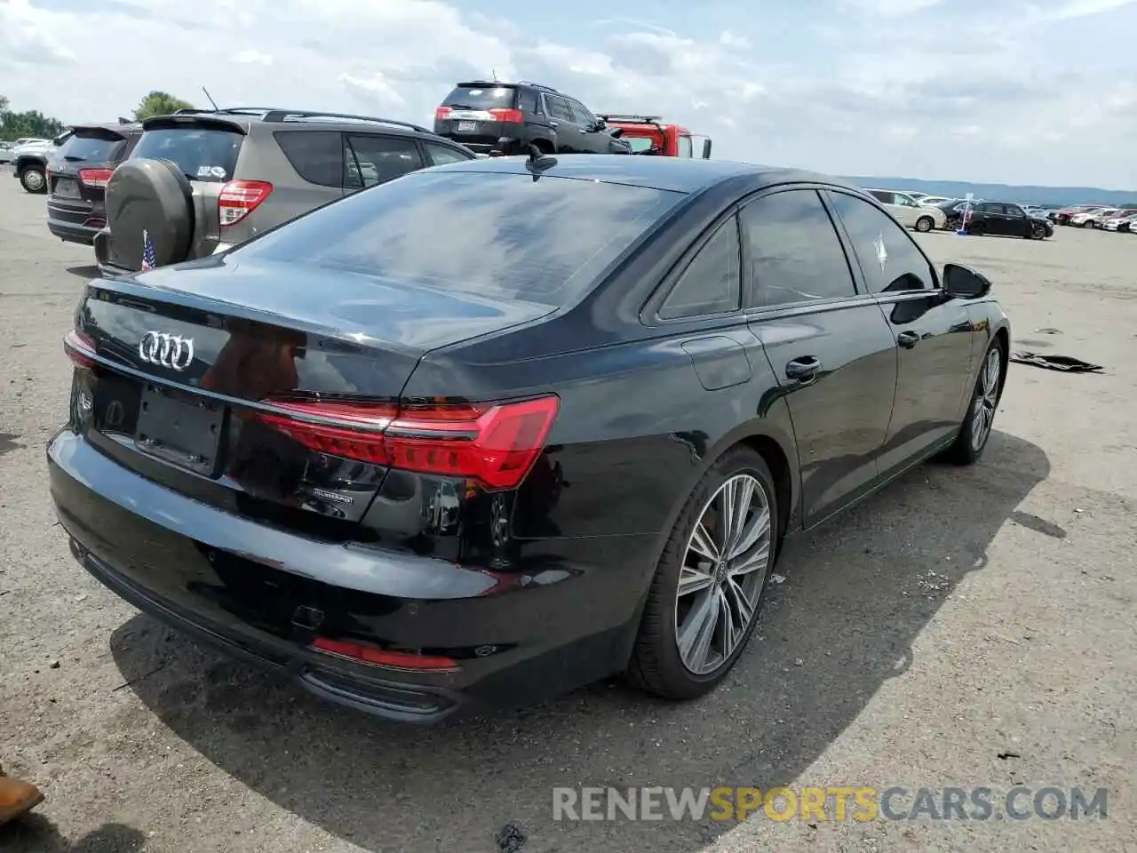 4 Photograph of a damaged car WAUE3AF29MN047819 AUDI A6 2021