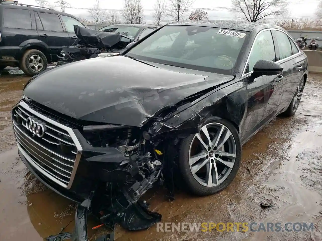 2 Photograph of a damaged car WAUE8AF22MN030751 AUDI A6 2021