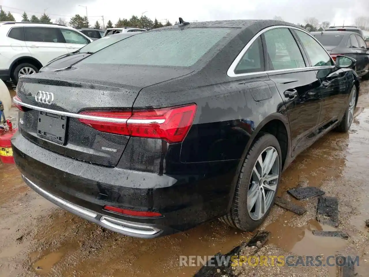 4 Photograph of a damaged car WAUE8AF22MN030751 AUDI A6 2021