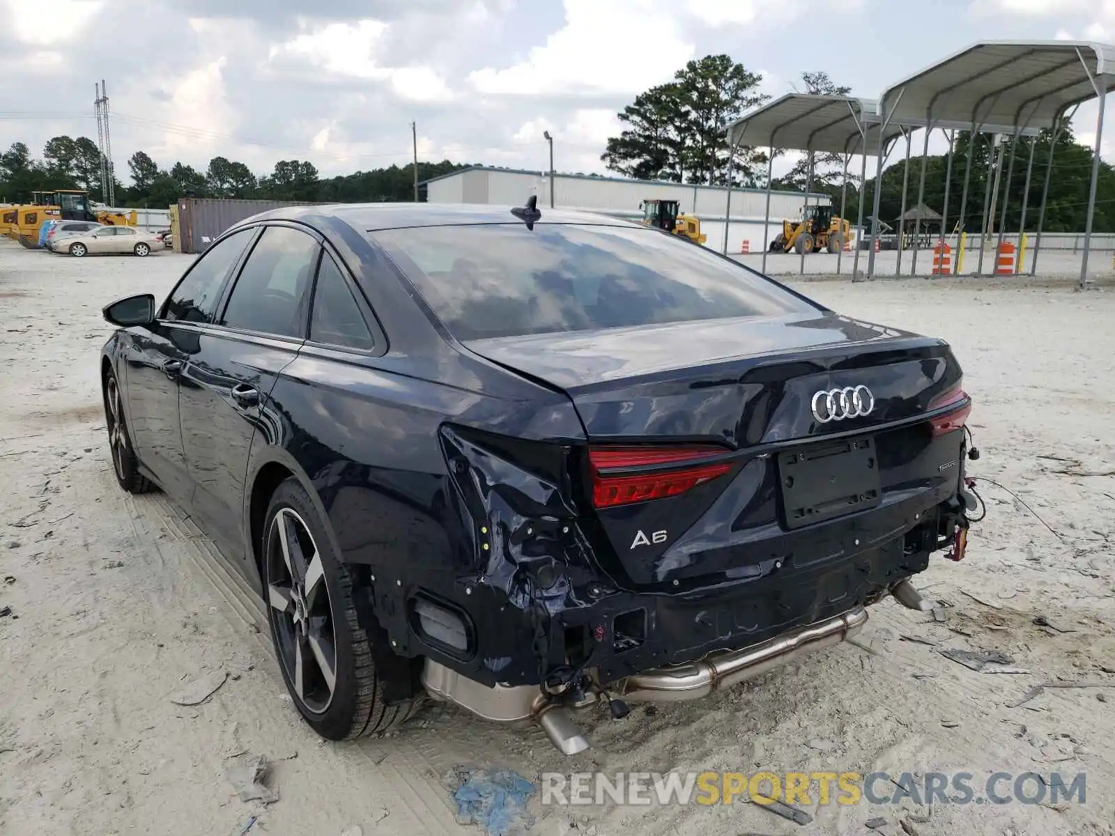 3 Photograph of a damaged car WAUK2AF22MN040426 AUDI A6 2021