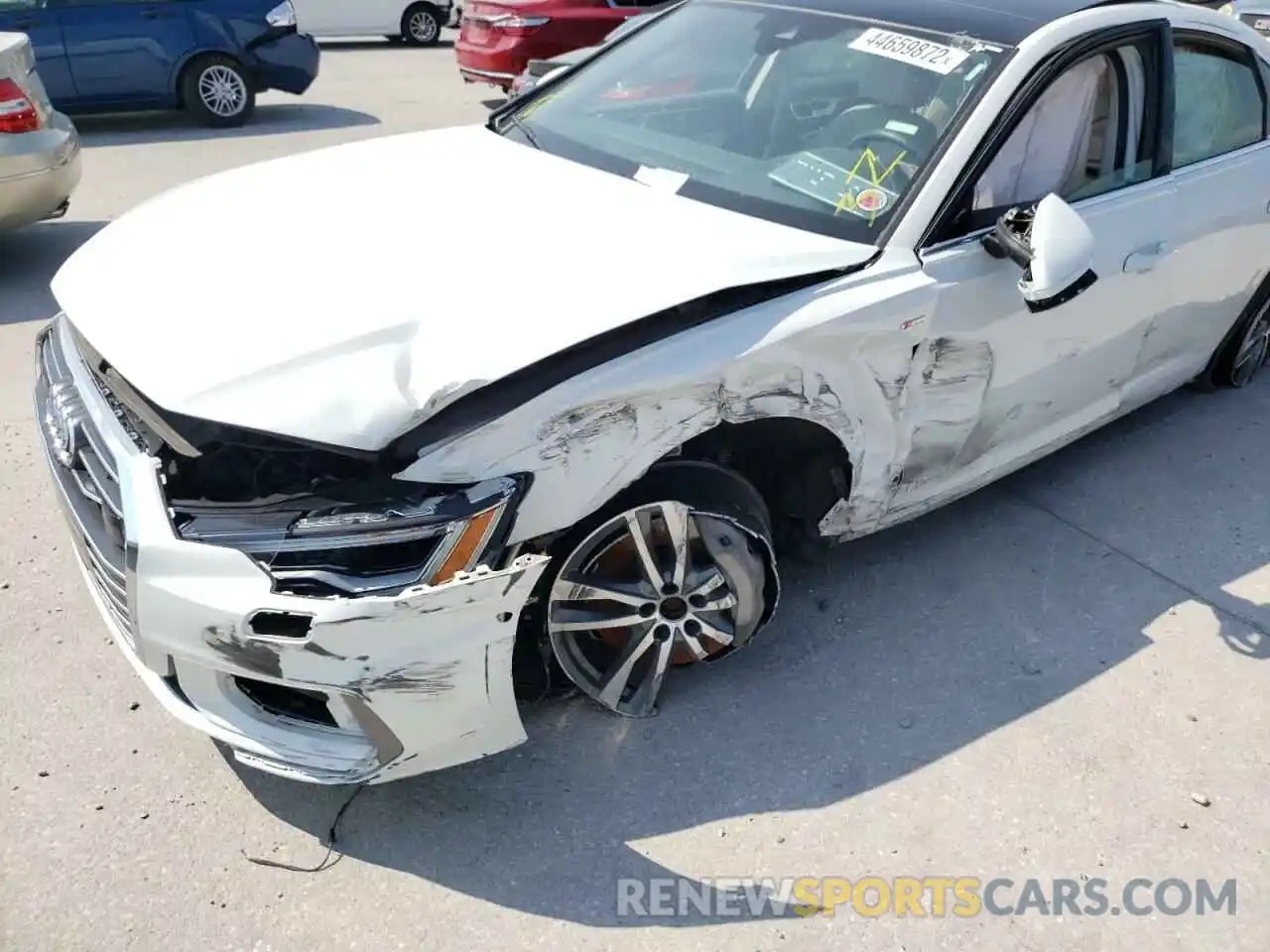 9 Photograph of a damaged car WAUL2AF20MN041790 AUDI A6 2021