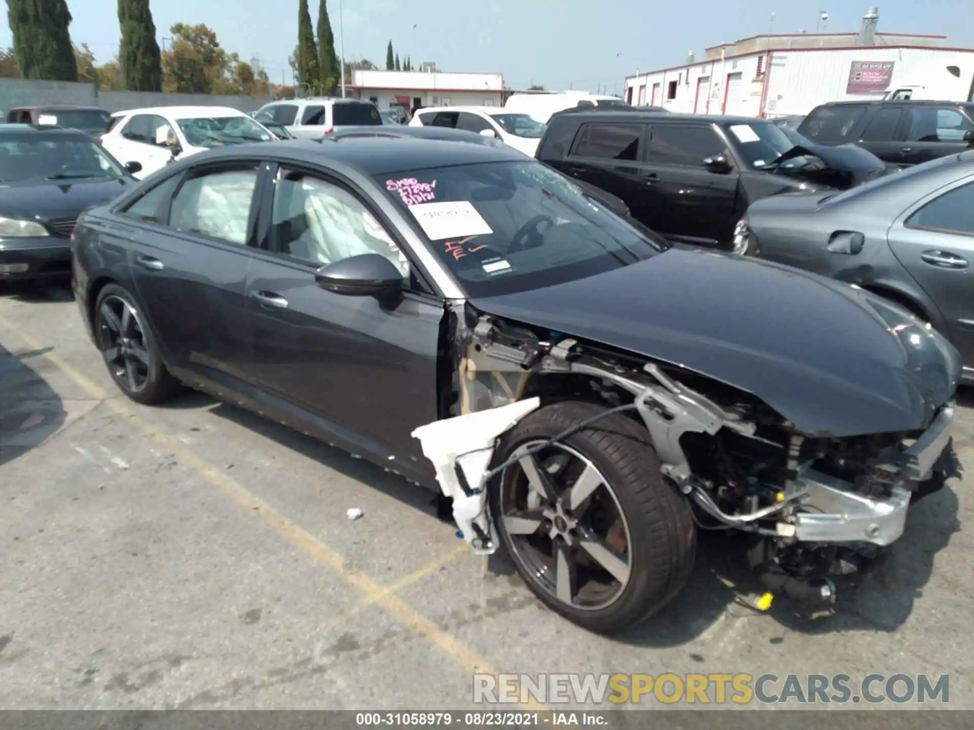 1 Photograph of a damaged car WAUL2AF22MN043427 AUDI A6 2021