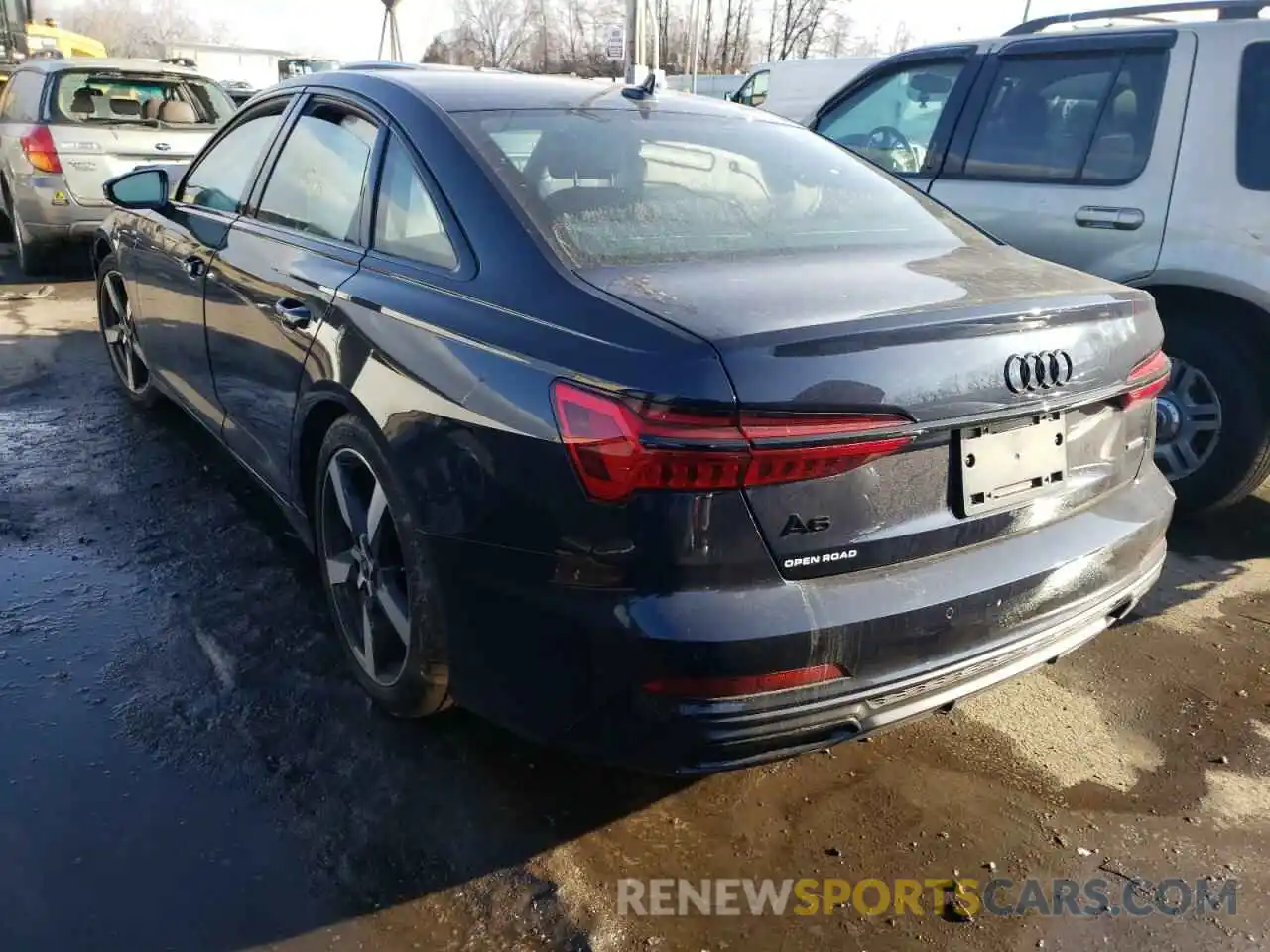 3 Фотография поврежденного автомобиля WAUL2AF22MN047543 AUDI A6 2021