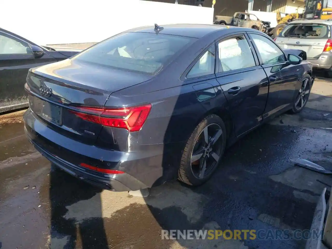 4 Photograph of a damaged car WAUL2AF22MN047543 AUDI A6 2021