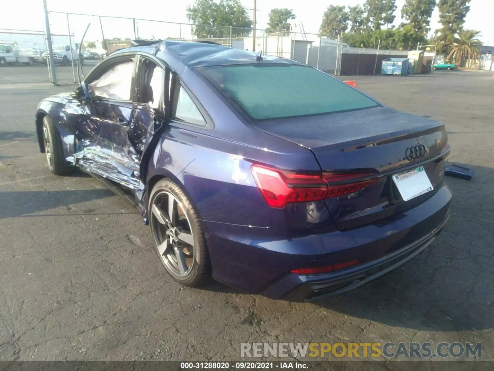 3 Photograph of a damaged car WAUL2AF23MN049897 AUDI A6 2021