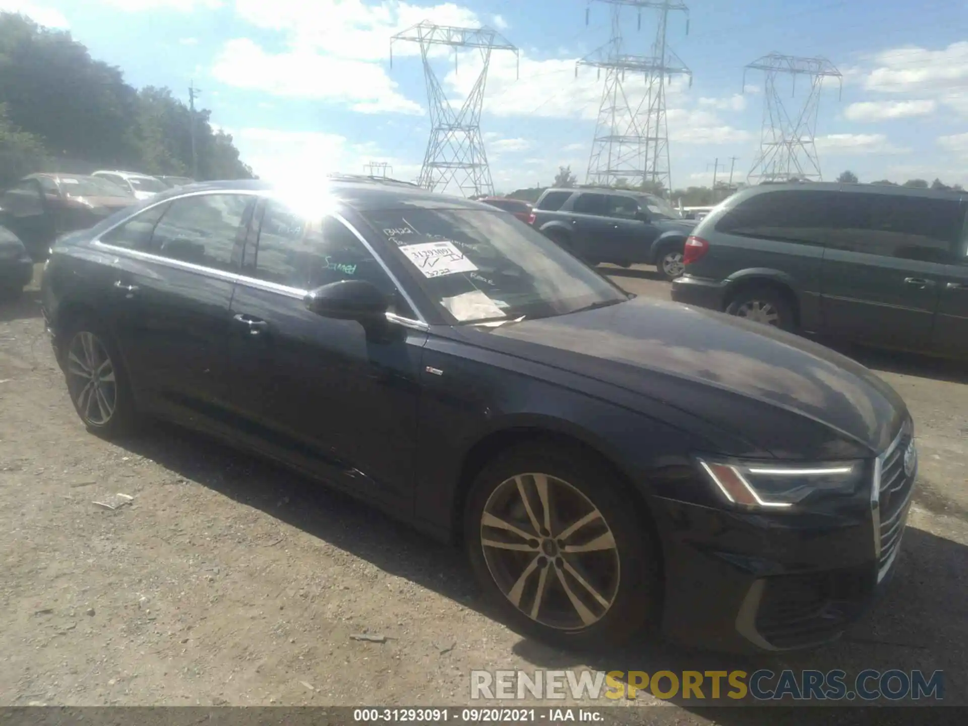 1 Photograph of a damaged car WAUL2AF24MN024121 AUDI A6 2021