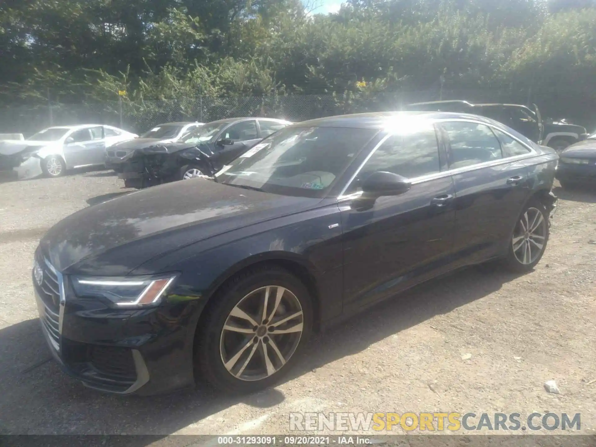 2 Photograph of a damaged car WAUL2AF24MN024121 AUDI A6 2021