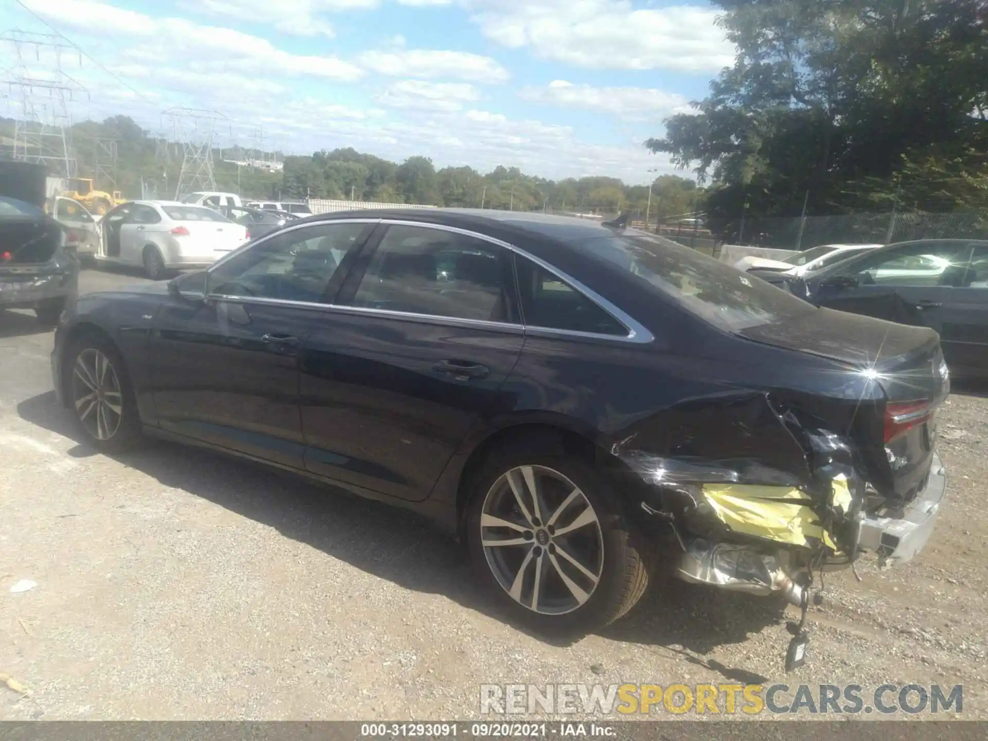 3 Photograph of a damaged car WAUL2AF24MN024121 AUDI A6 2021