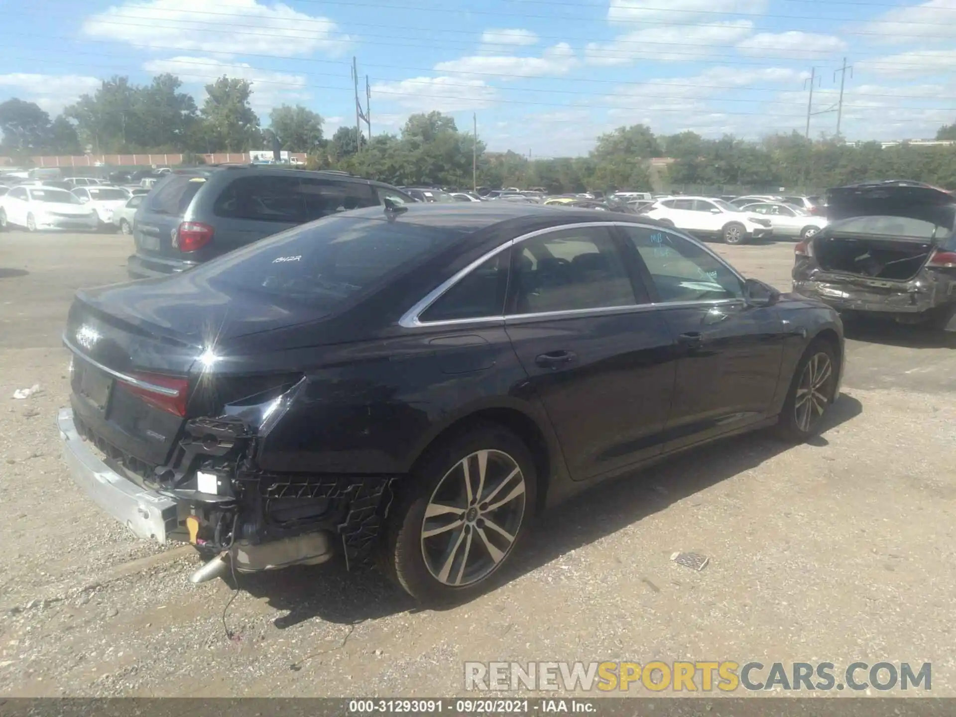 4 Photograph of a damaged car WAUL2AF24MN024121 AUDI A6 2021