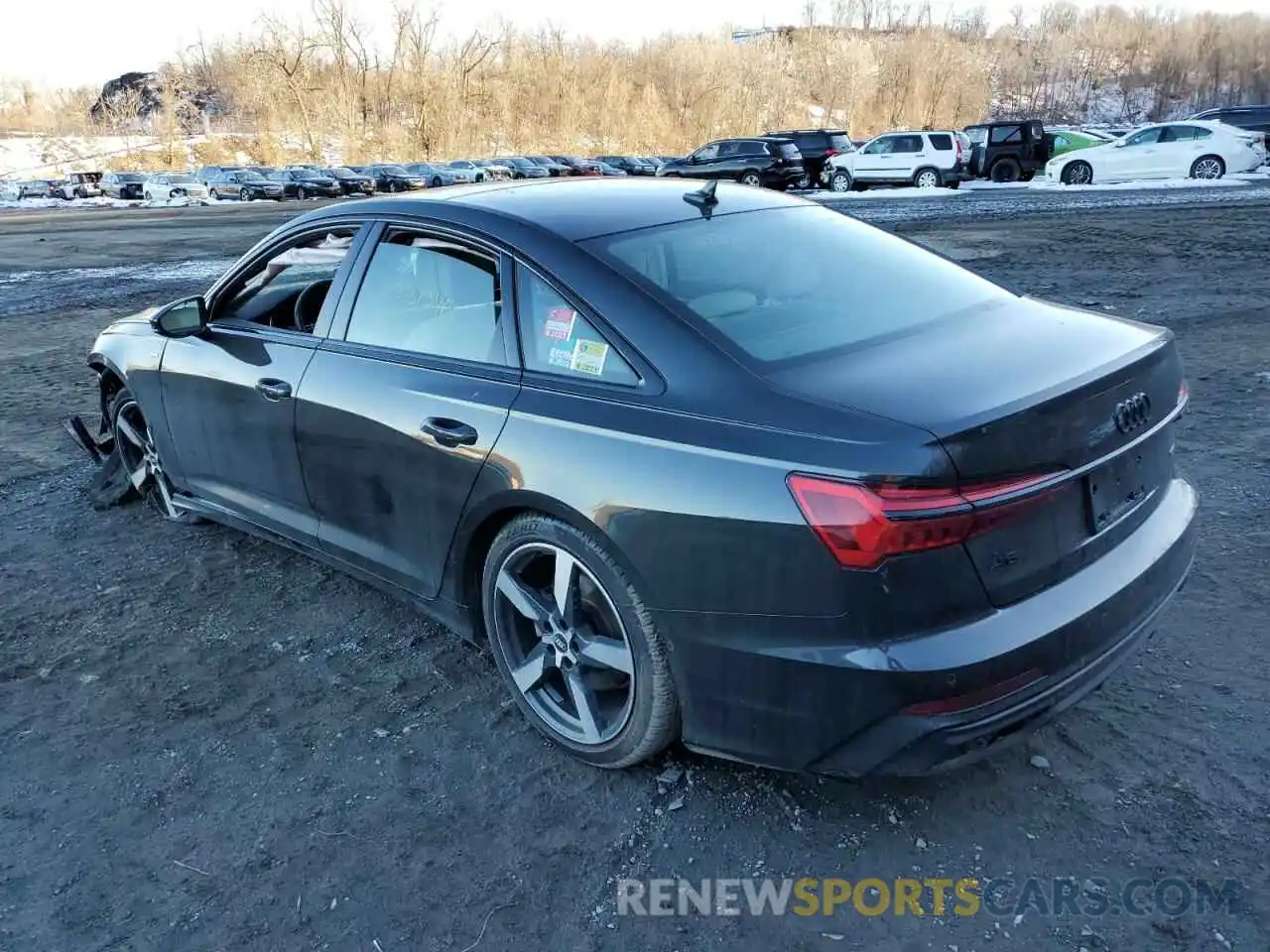 2 Photograph of a damaged car WAUL2AF26MN050140 AUDI A6 2021