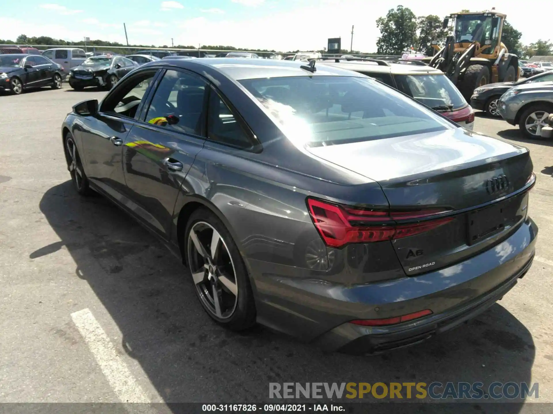 3 Photograph of a damaged car WAUL2AF28MN045957 AUDI A6 2021