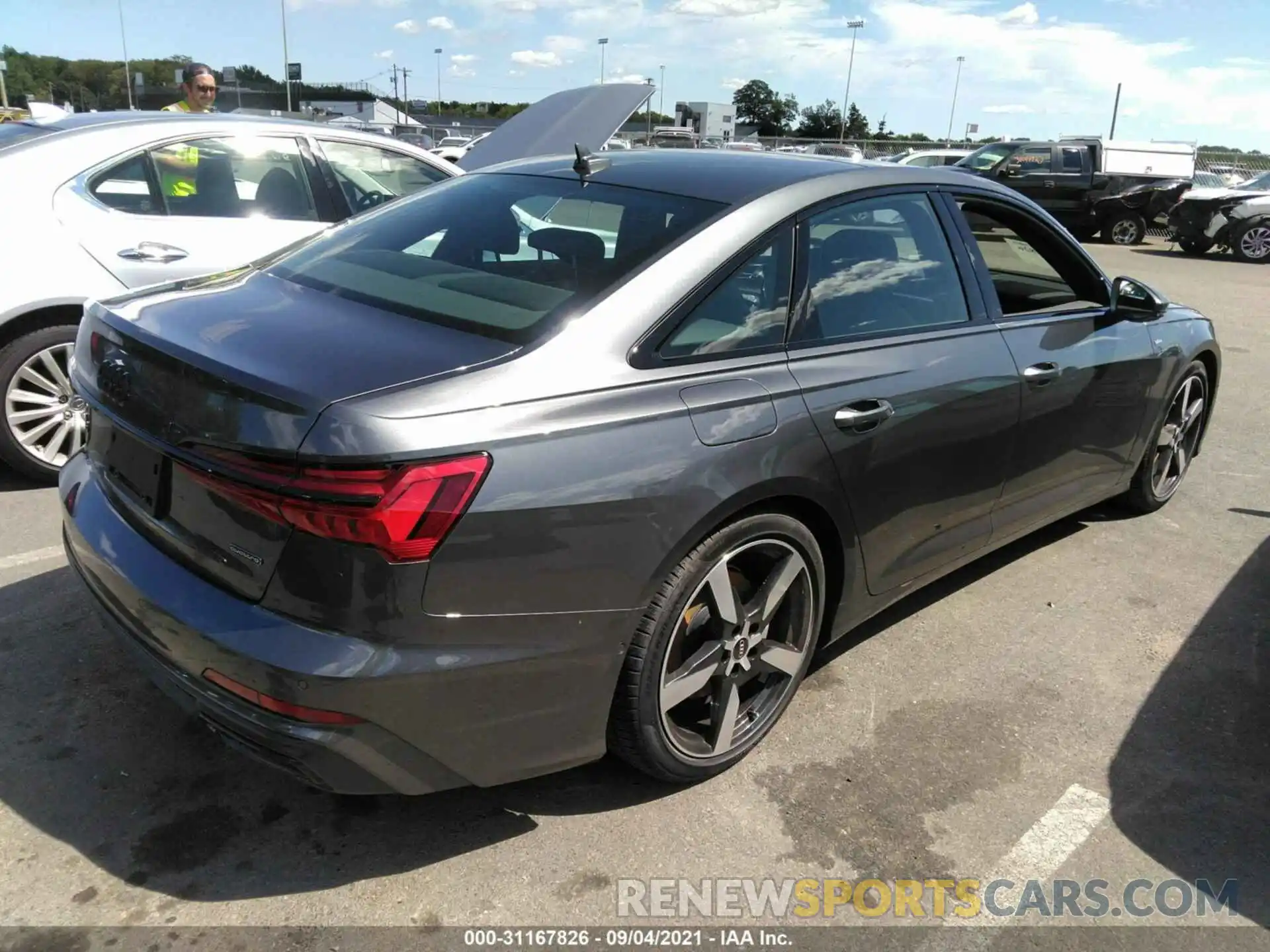 4 Photograph of a damaged car WAUL2AF28MN045957 AUDI A6 2021