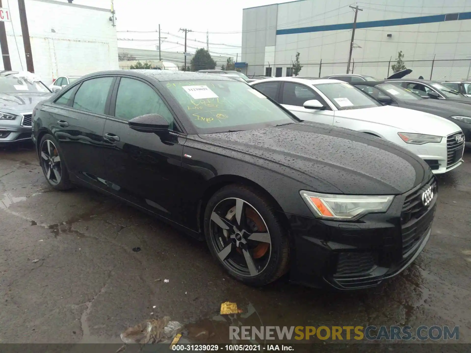 1 Photograph of a damaged car WAUL2AF29MN029833 AUDI A6 2021