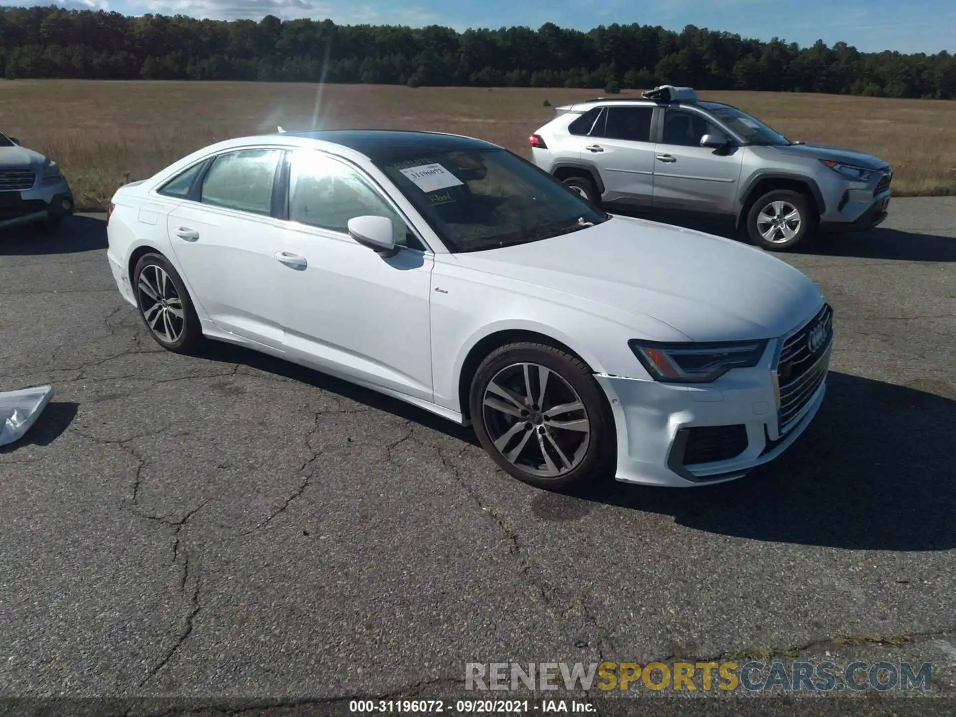 1 Photograph of a damaged car WAUL2AF29MN067627 AUDI A6 2021