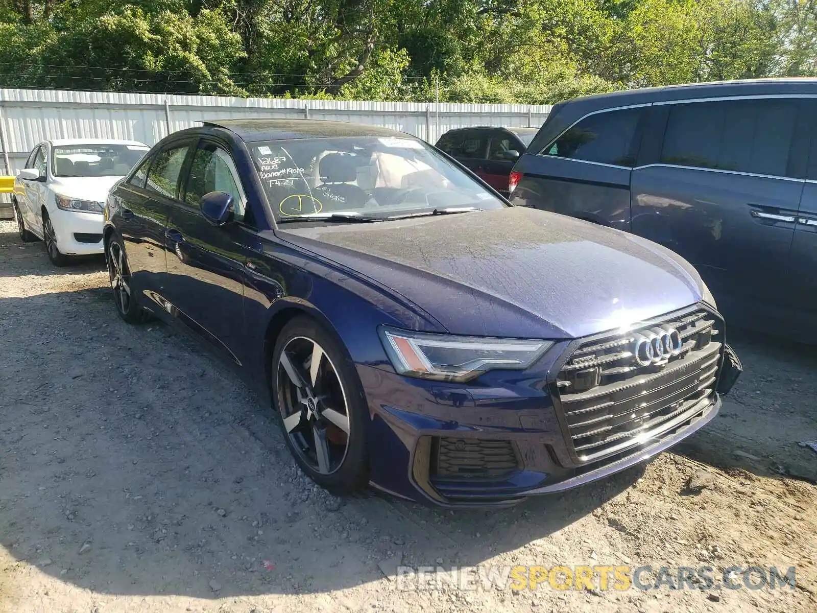 1 Photograph of a damaged car WAUL2AF2XMN019019 AUDI A6 2021