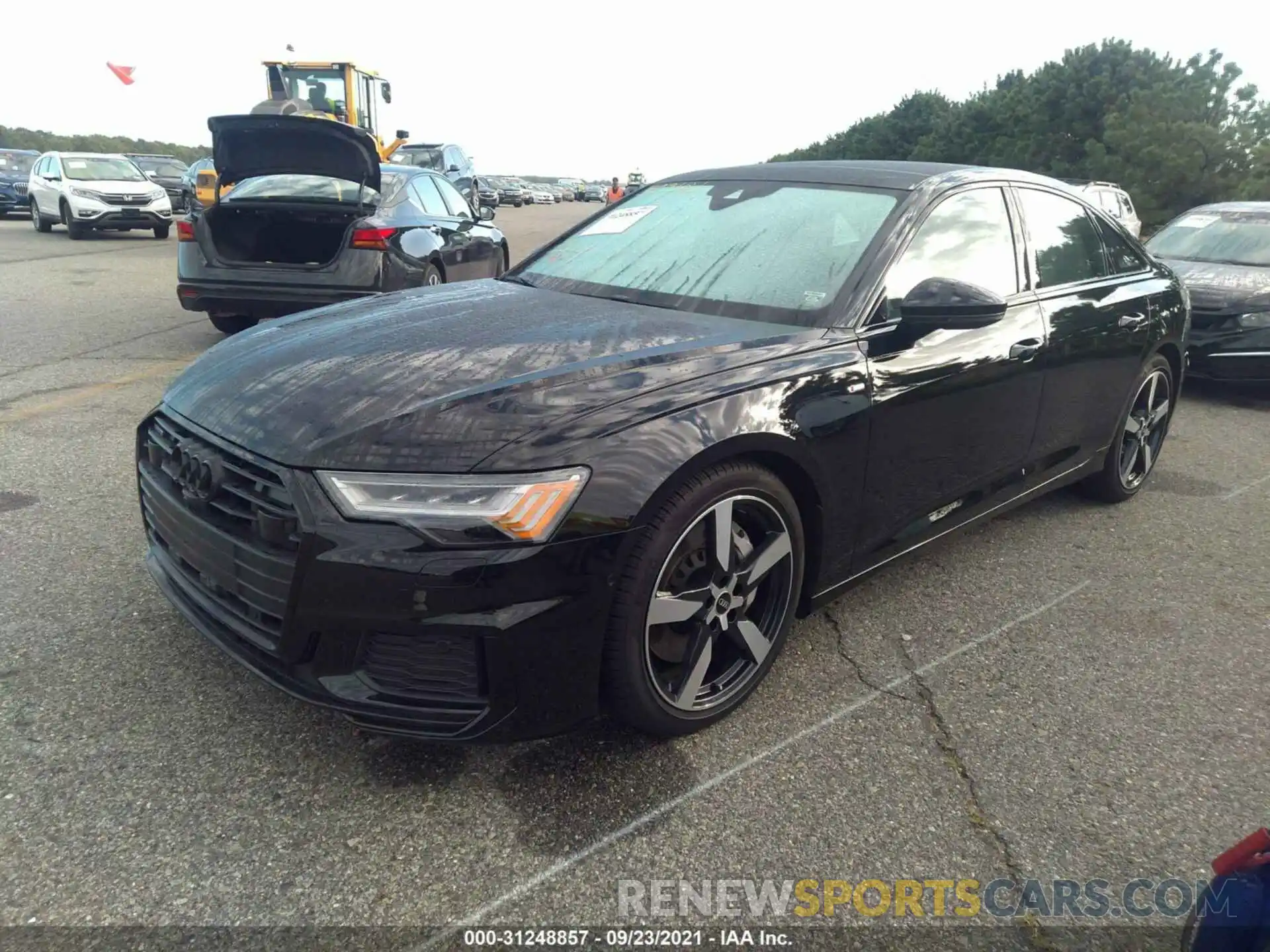 2 Photograph of a damaged car WAUM2AF20MN043463 AUDI A6 2021