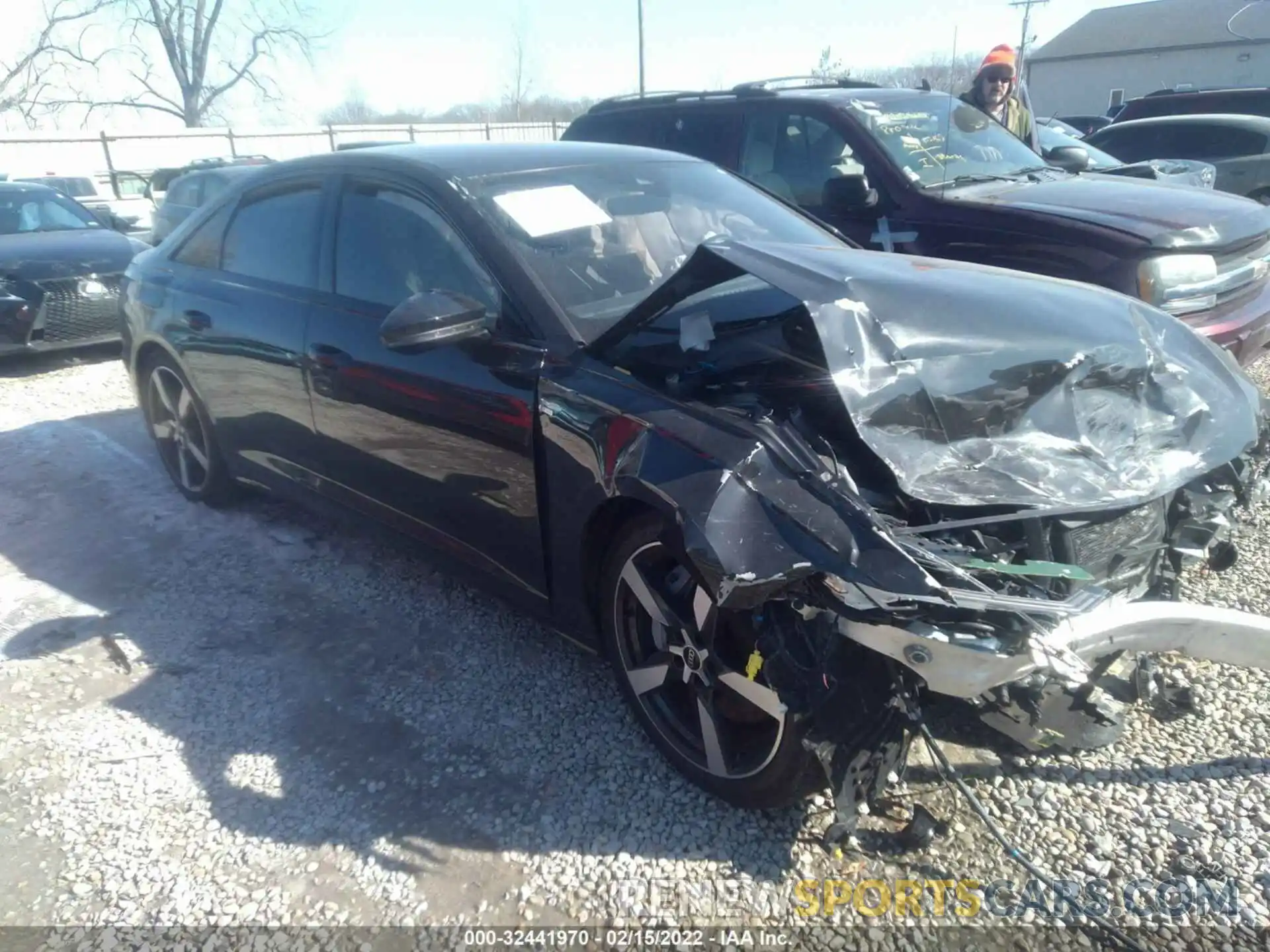 1 Photograph of a damaged car WAUM2AF21MN046033 AUDI A6 2021