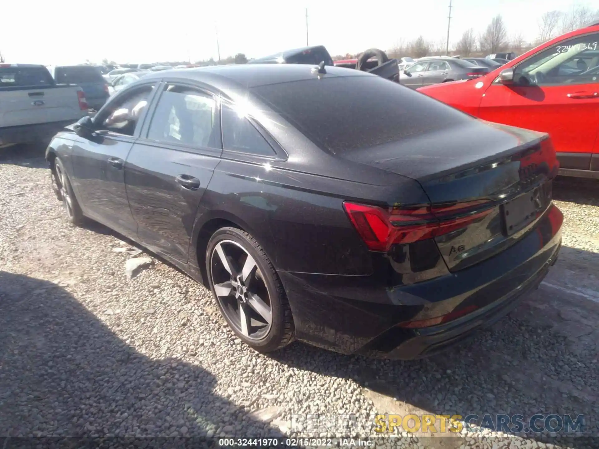 3 Photograph of a damaged car WAUM2AF21MN046033 AUDI A6 2021