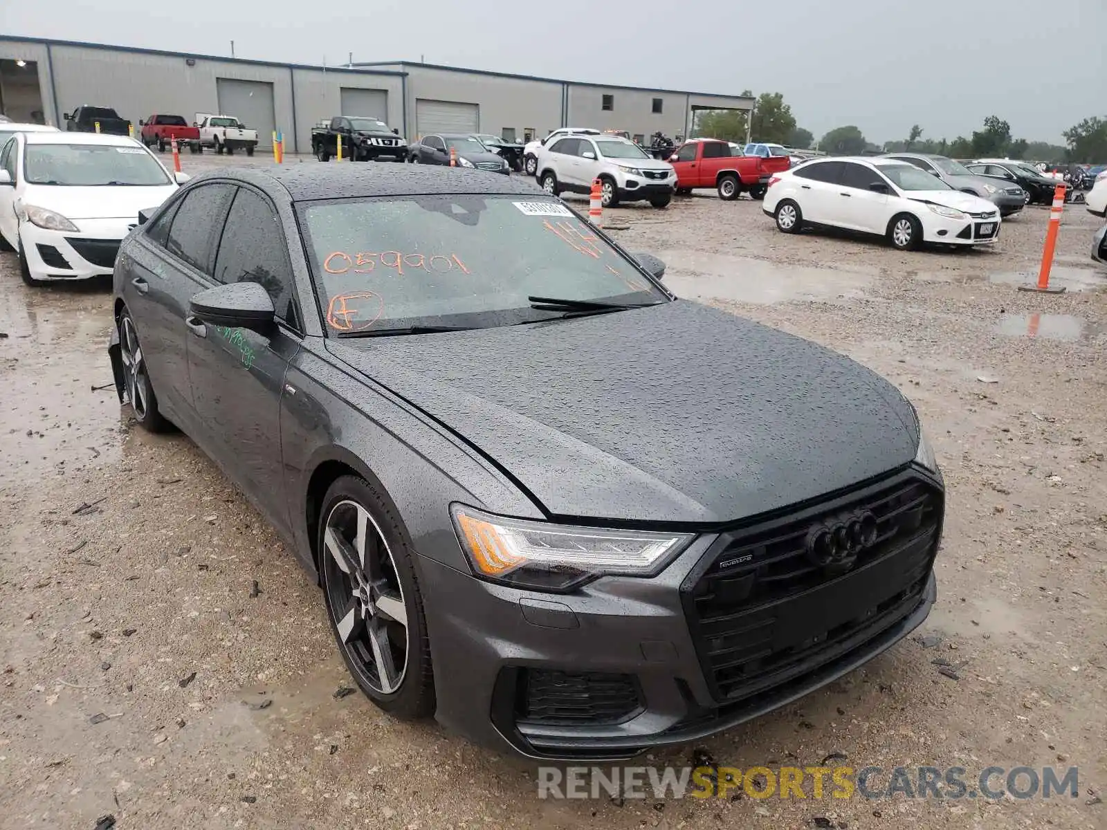 1 Photograph of a damaged car WAUM2AF21MN059901 AUDI A6 2021