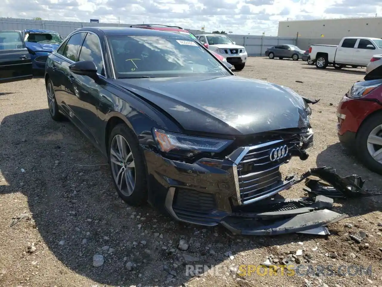 1 Photograph of a damaged car WAUM2AF21MN067710 AUDI A6 2021