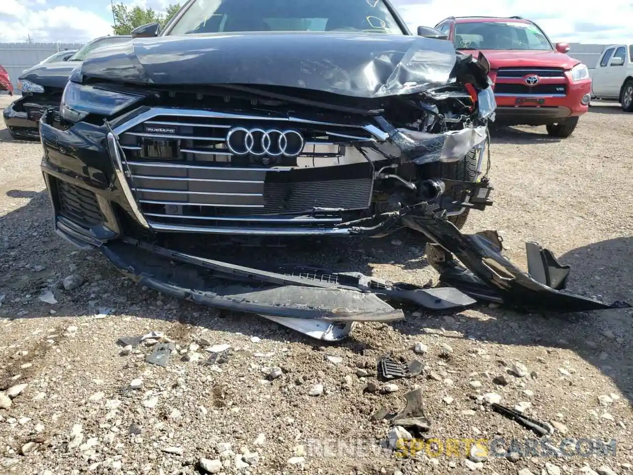 9 Photograph of a damaged car WAUM2AF21MN067710 AUDI A6 2021