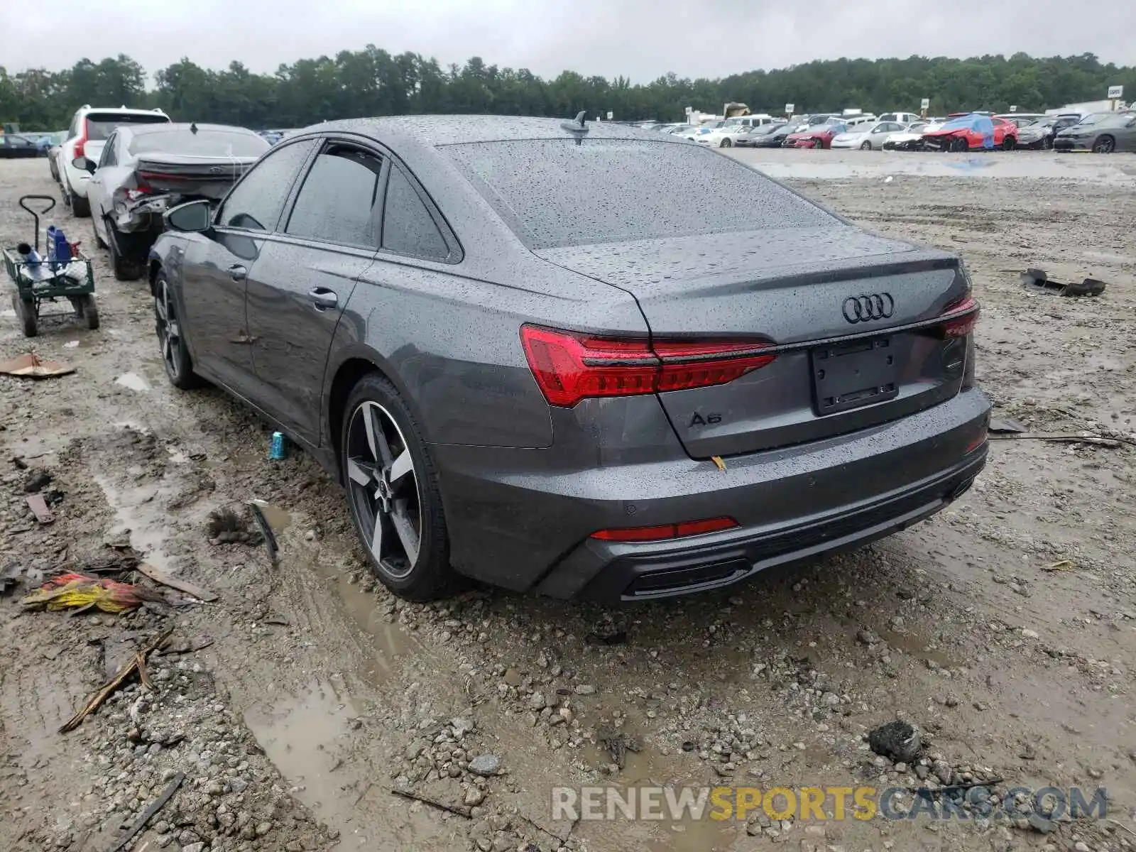 3 Photograph of a damaged car WAUM2AF29MN044840 AUDI A6 2021